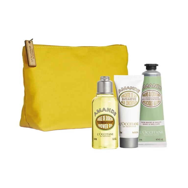 Amande Lote Concentrado De Leche + Crema Manos + Aceite Ducha