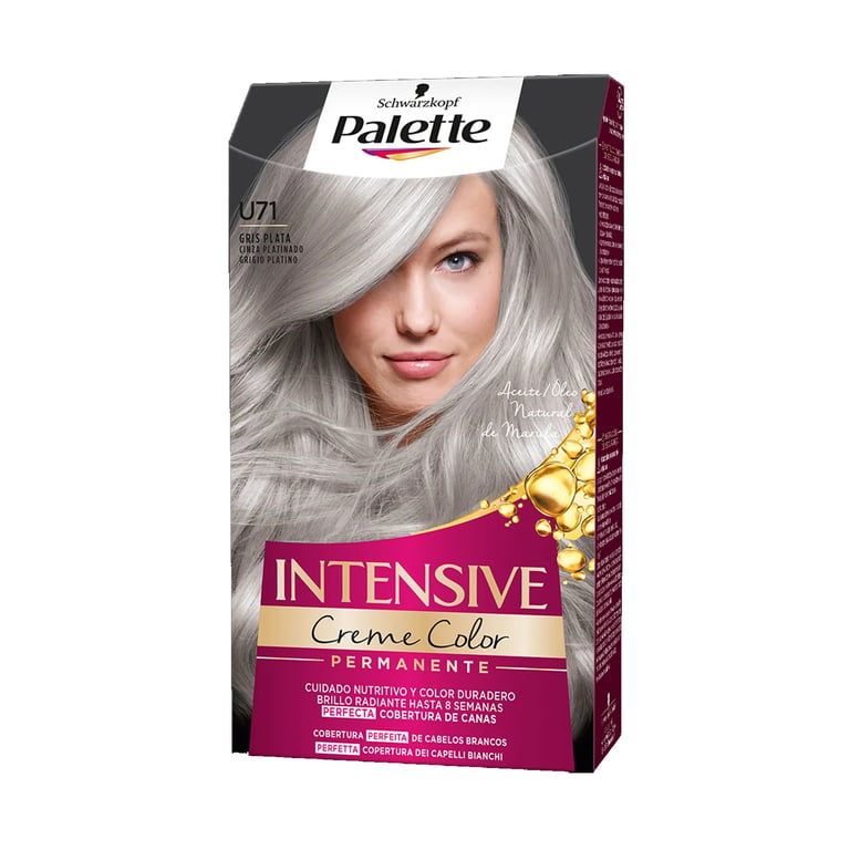 Palette Intensive Creme Color #U71-Grigio Platino