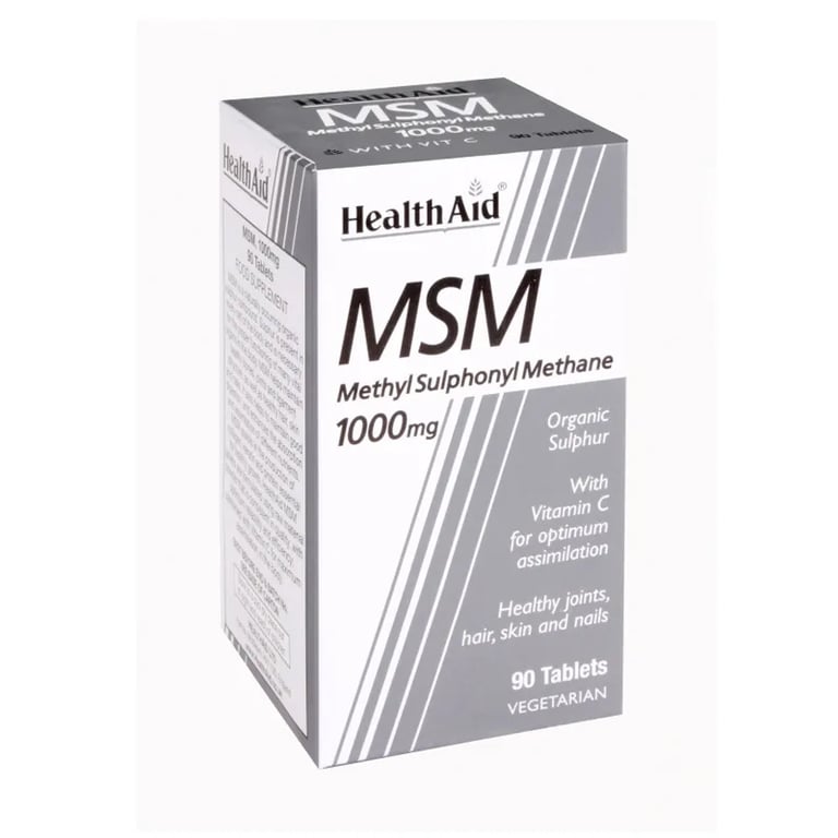 MSM METILSULFONILMETANO 1000MG
