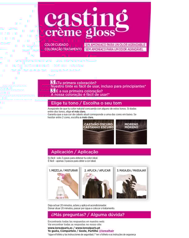 Casting Creme Gloss #300 - Dunkelbraun von L'Oreal Expert Professionnel