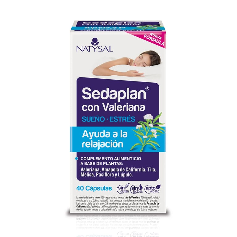 Sedaplan Con Valeriana Sueño Y Estrés