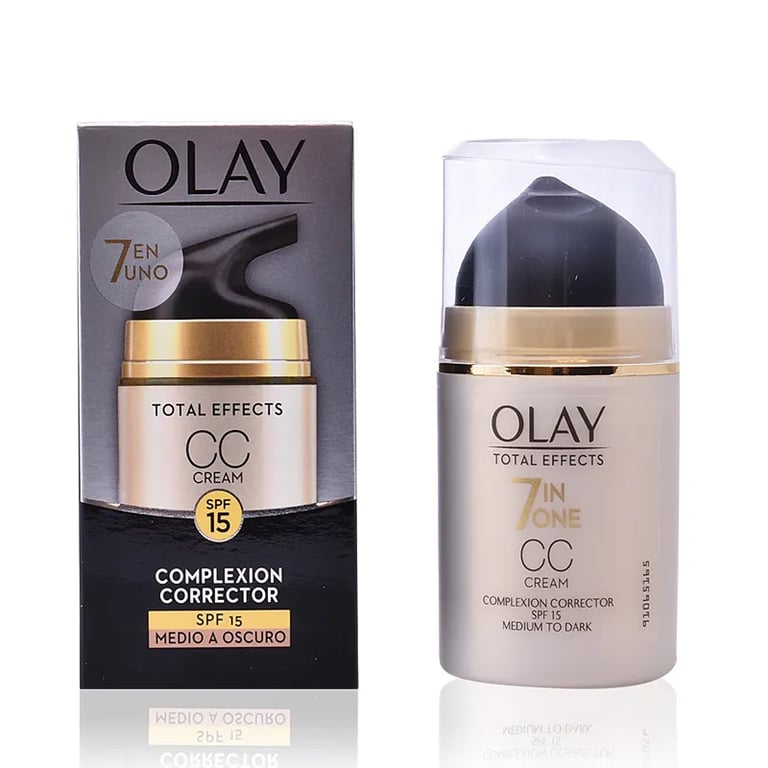 Total Effects CC Anti Edad SPF15 Claro Medio
