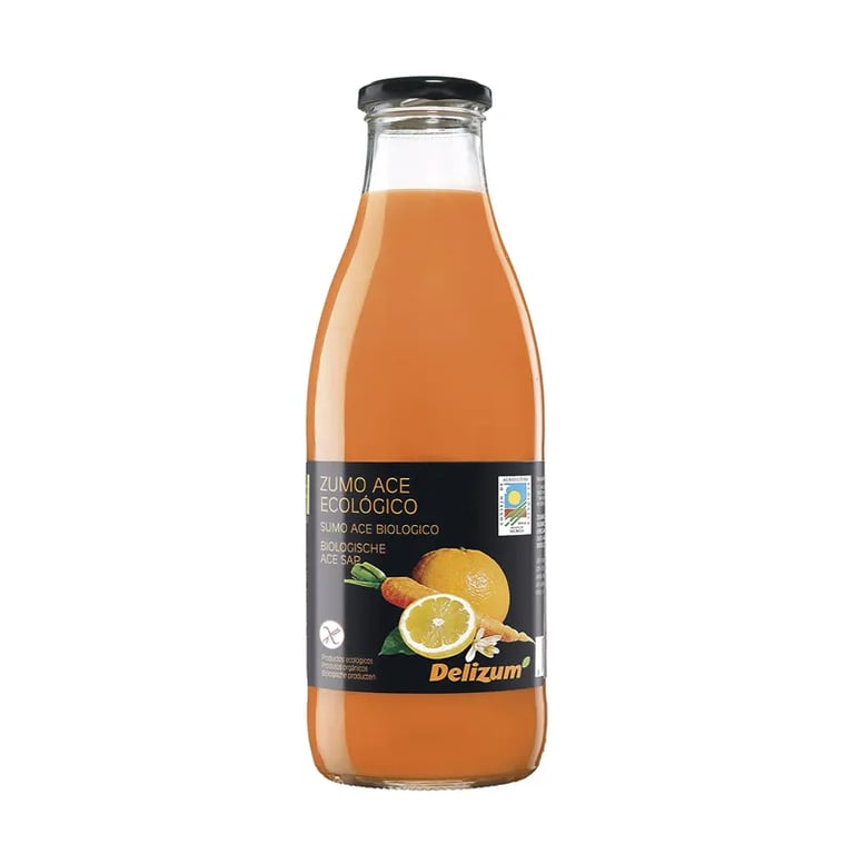 Succo ACE Carote Arancia e Limone Bio