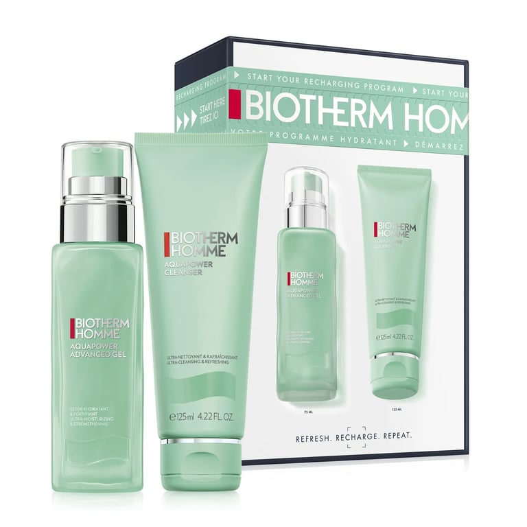 Homme Aquapower Gel 75 ml + Cleanser 125 ml