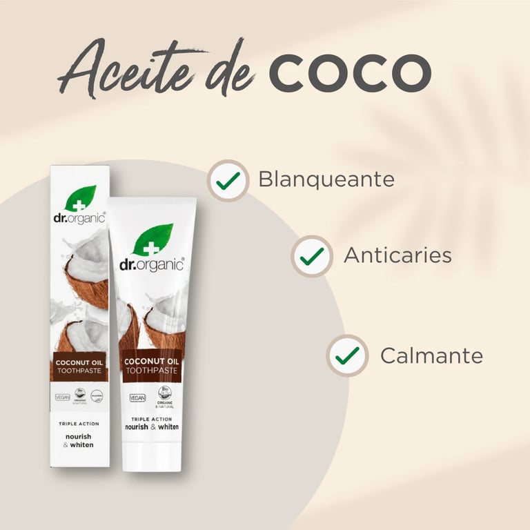 Pasta de Dientes Aceite Virgen de Coco - imagen 2 de 5