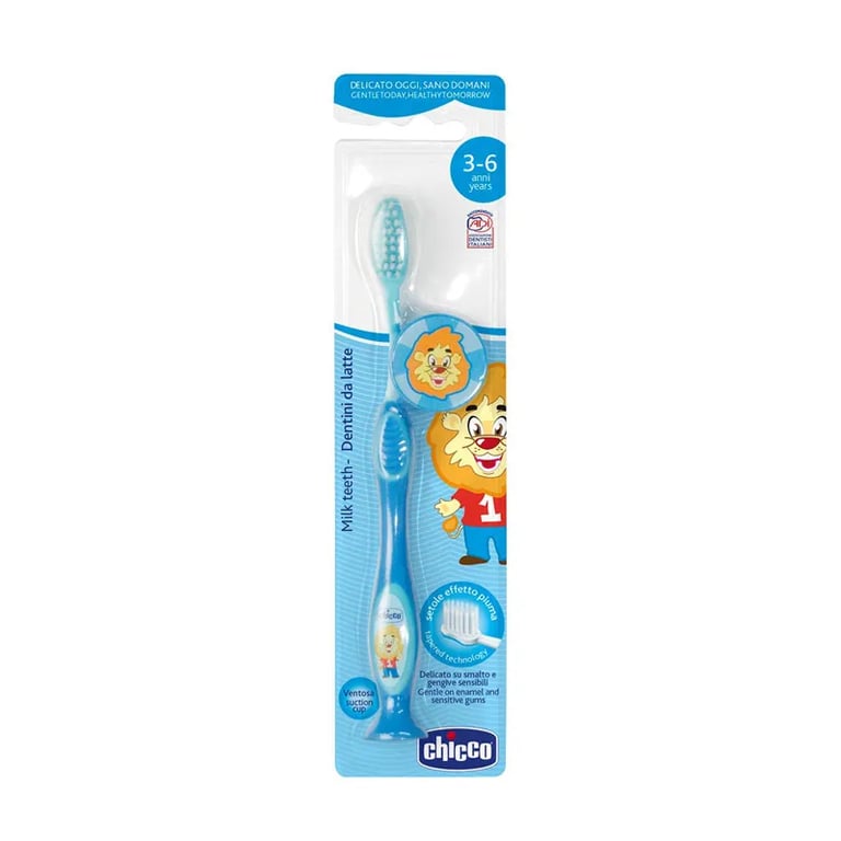 CEPILLO DENTAL 3-6 AÑOS AZUL