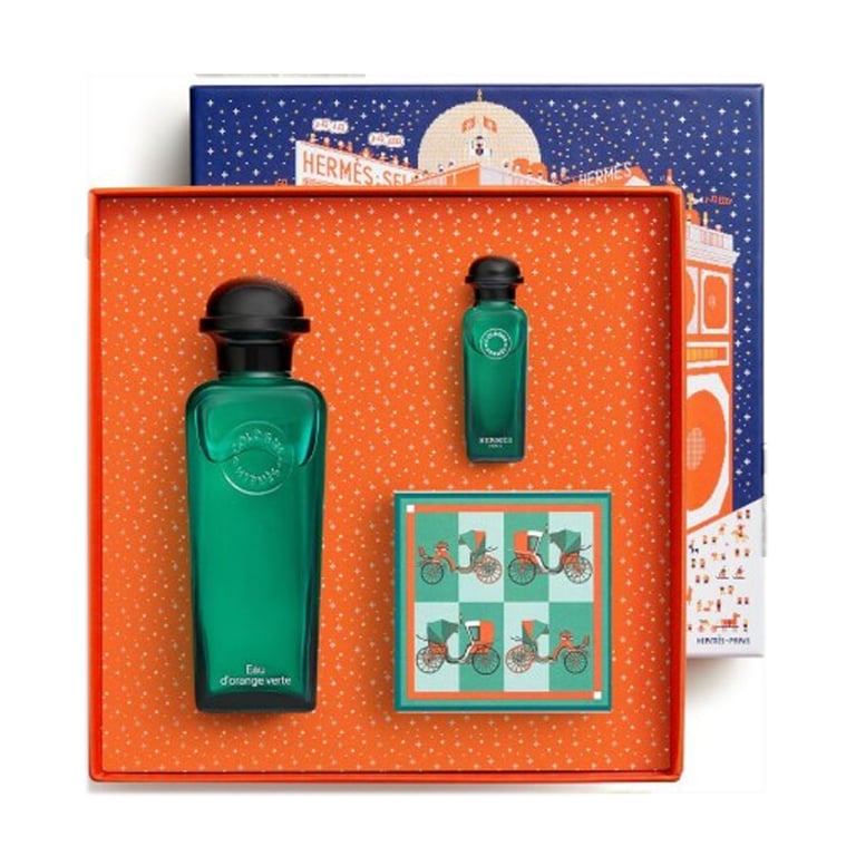 Eau D'Orange Verte EDC 100 ml + EDC 7,5 ml + Jabón de Hermès