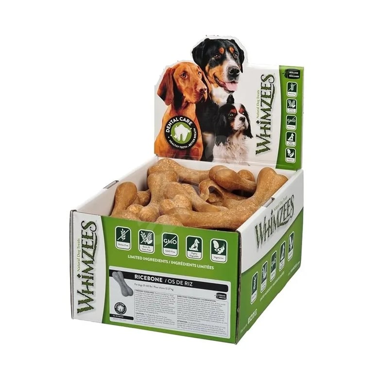 Snack Dentale Vegetariano Ossi Di Riso M-L