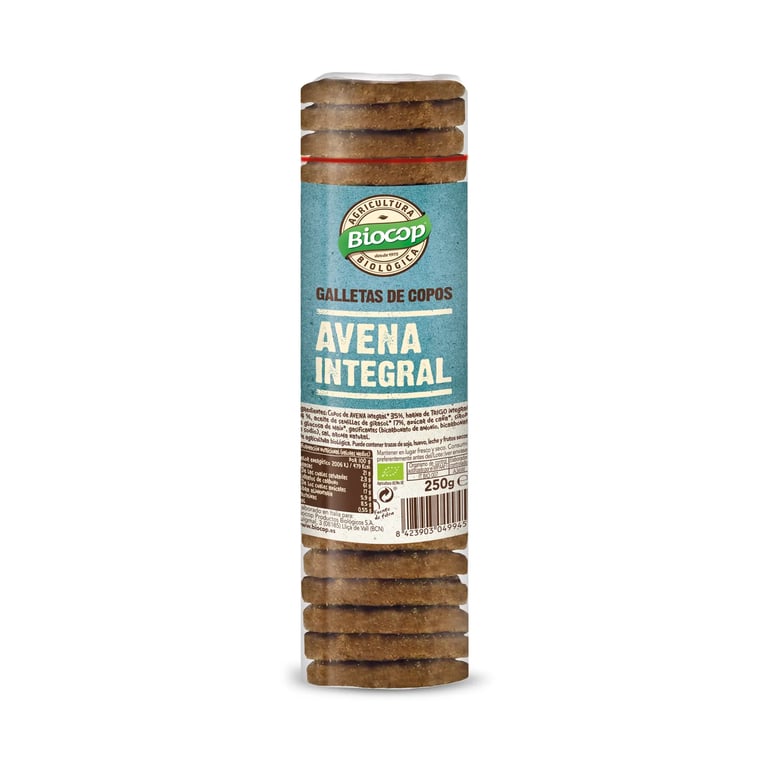 GALLETAS COPOS AVENA