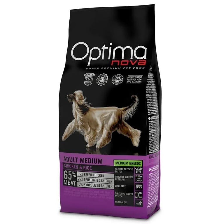 Cibo per Cane Adulto Medio Pollo e Riso