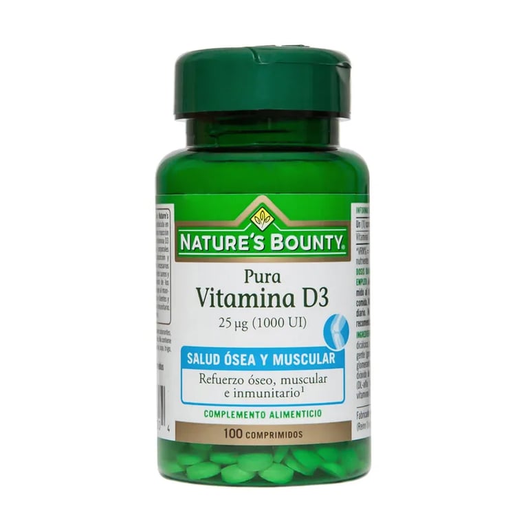 VITAMINA D3 25 Mcg (1000UI)