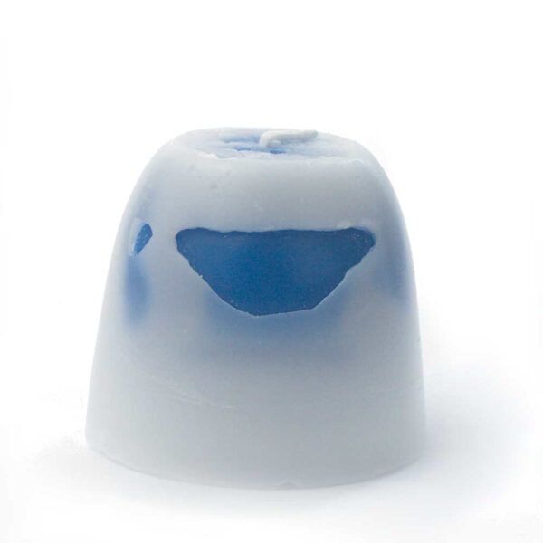 Bougie Énergétique Artisanale Bleue - imagen 2 de 2