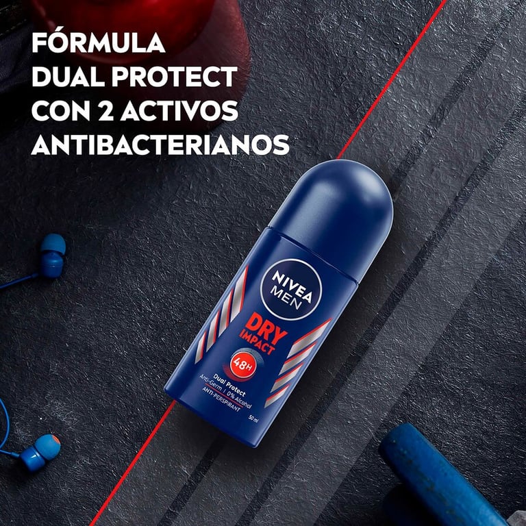 Men Dry Impact Deodorant Roll-On 50 ml von Nivea