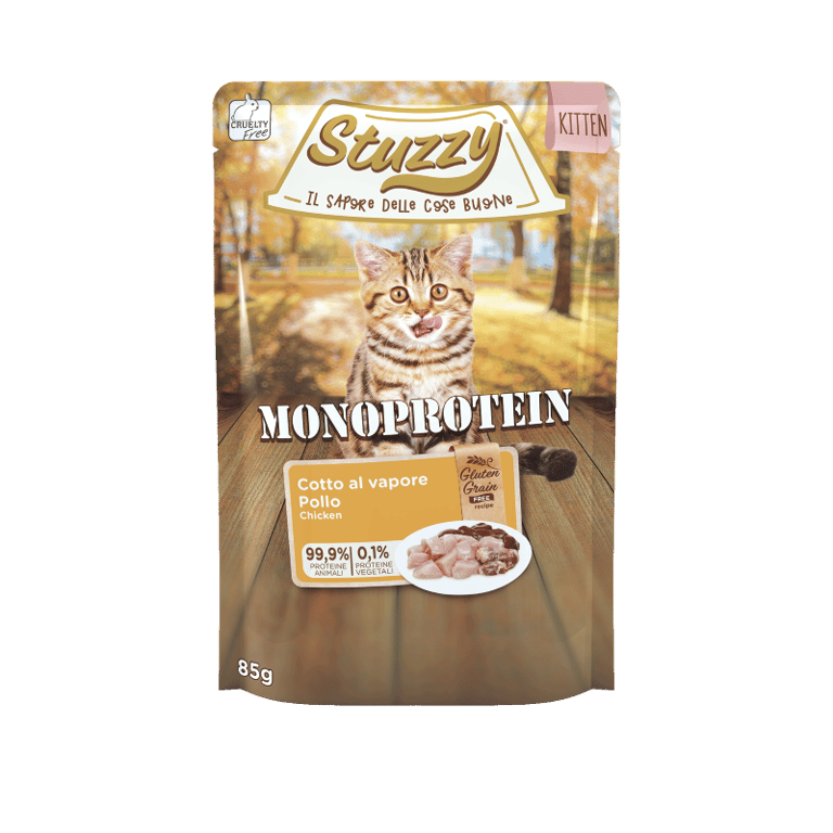 Cat Monoprotein Sem Glúten Kitten Frango - imagen 2 de 13