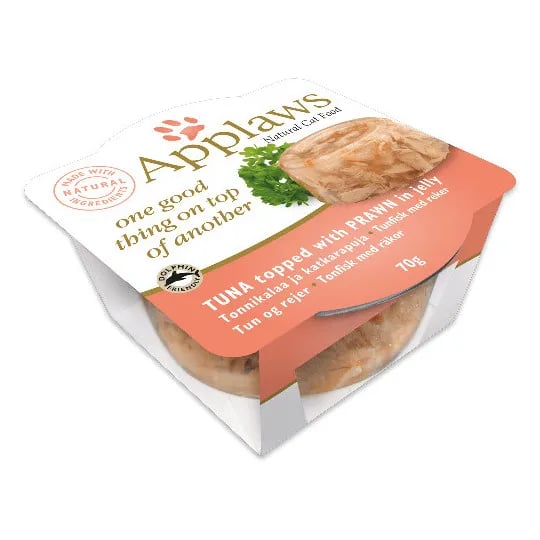 Cat Capas En Gelée Thon au Crevettes Pour Chats 70 g