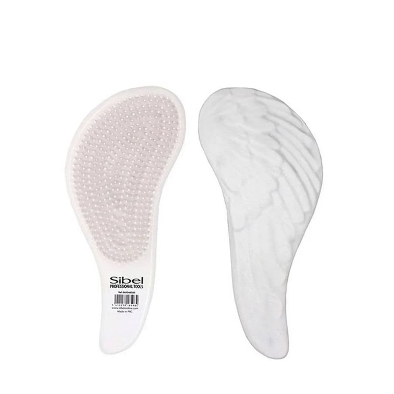 Brosse Sibel Mini D-meli-melo Ailes d'Ange Blanc