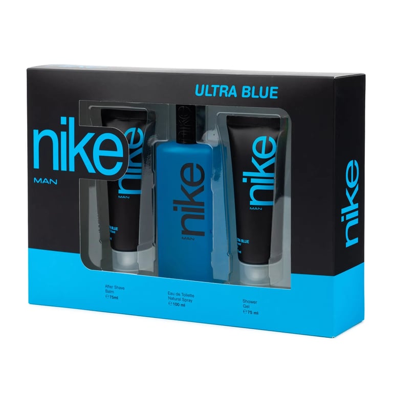 Ultra Blue EDT 100 ml + Après Rasage 75 ml + Gel de Douche 75 ml