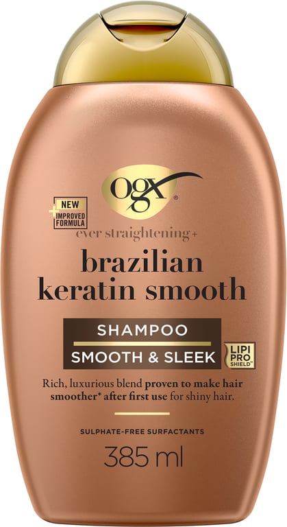 Ever Straightening + Brazilian Keratin Therapy Shampoo 385 ml