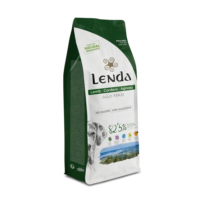 Lenda Hund Erwachsener Maxi Lamm