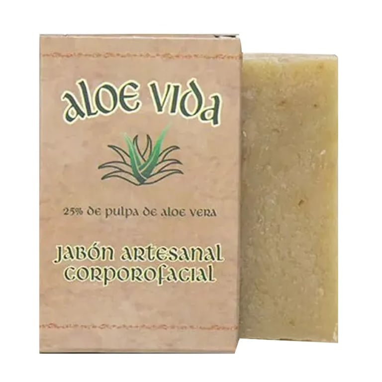 Jabon Artesanal Corpo Facial De Aloe Vera