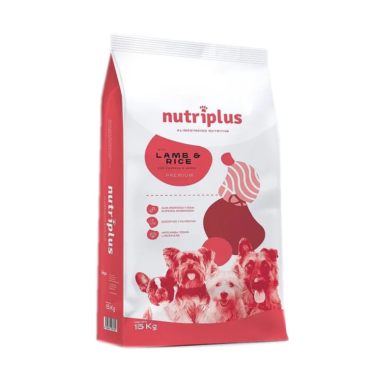 Pienso Perro Adulto Cordero Y Arroz Premium