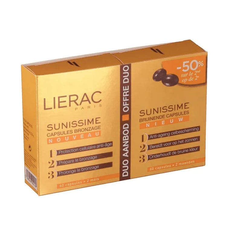 SUNISSIME DUO CÁPSULAS DE BRONCEADO