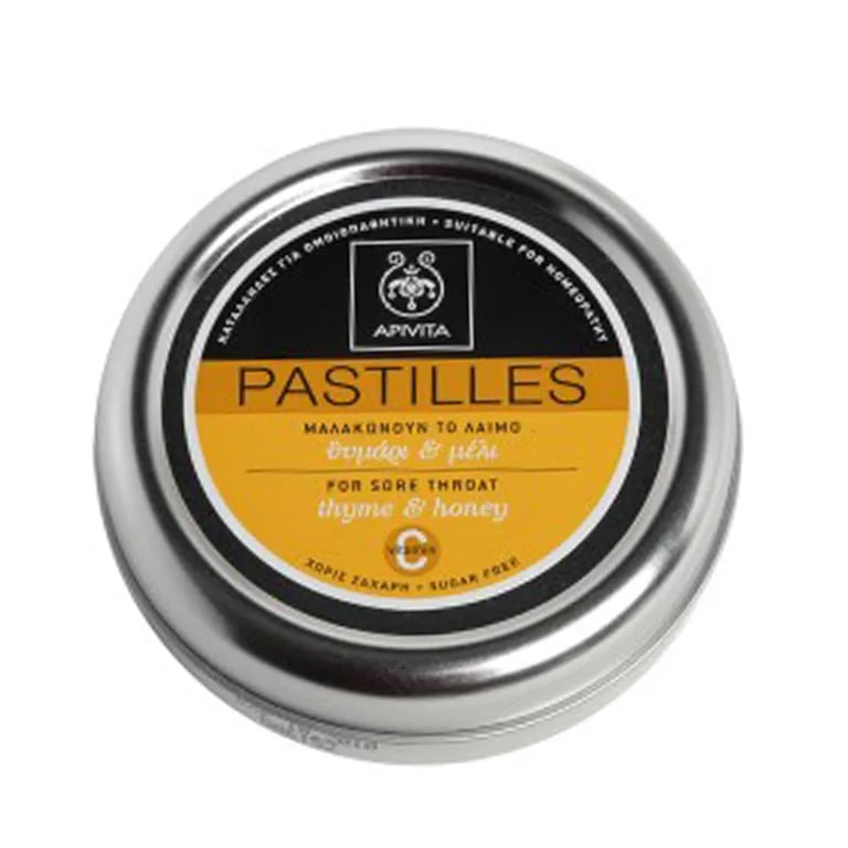 PASTILLAS DE MIEL Y TOMILLO