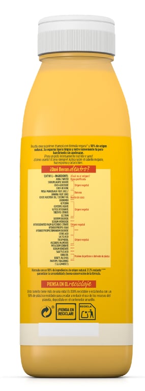 Fructis Hair Food Banane Shampooing Ultra Nourrissant 350 ml de Garnier