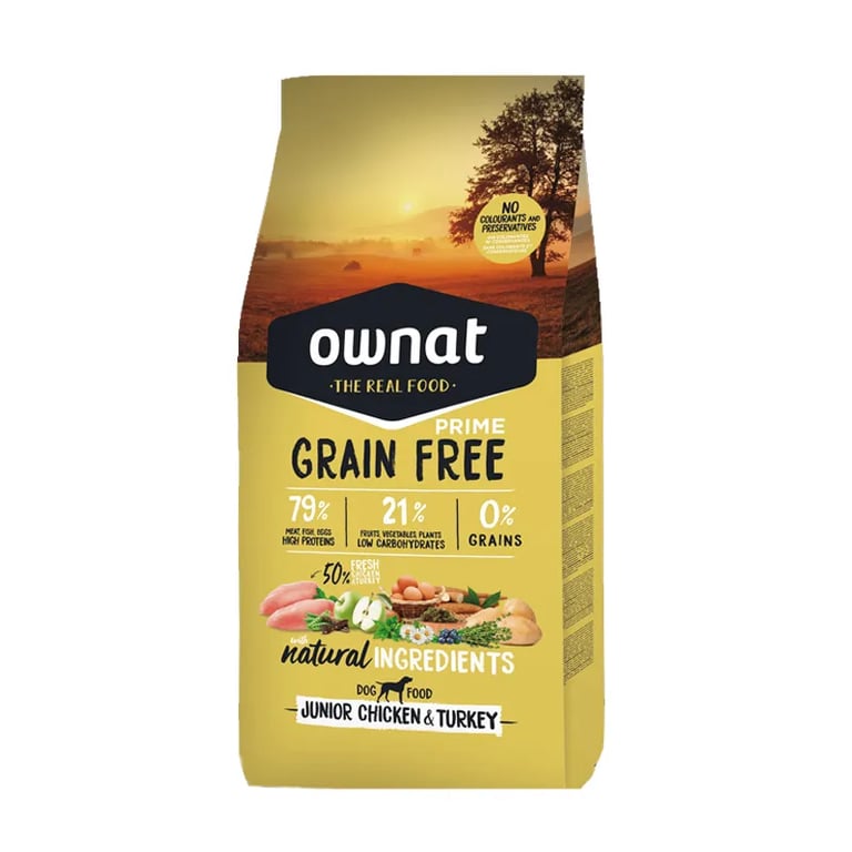 Just Grain Free Ração Cão Junior Frango Peru
