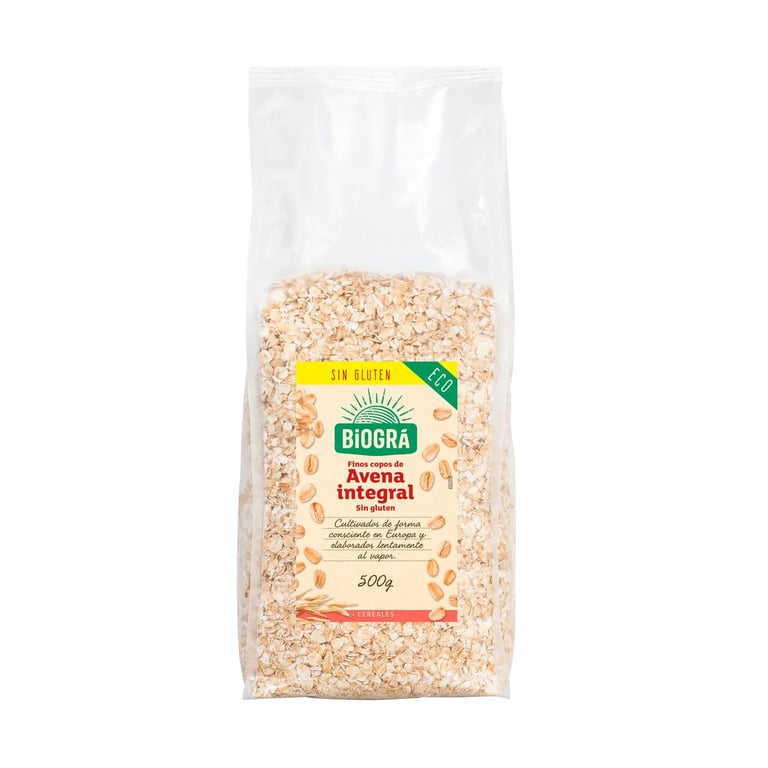 Fiocchi d’Avena Fini Integrali Bio senza Glutine