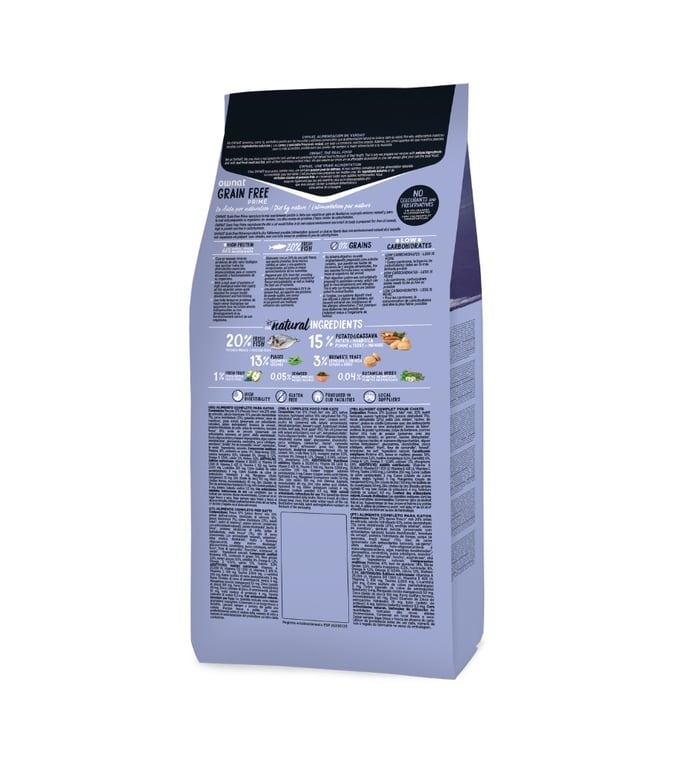 Prime Grain Free Pienso Gato Esterilizado Pescado - imagen 2 de 4