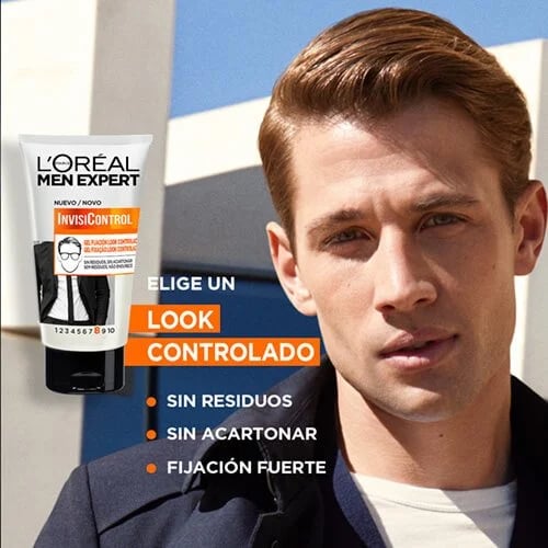 Men Expert Invisicontrol Gel Fixação Nº8 150 ml da L'Oreal Paris