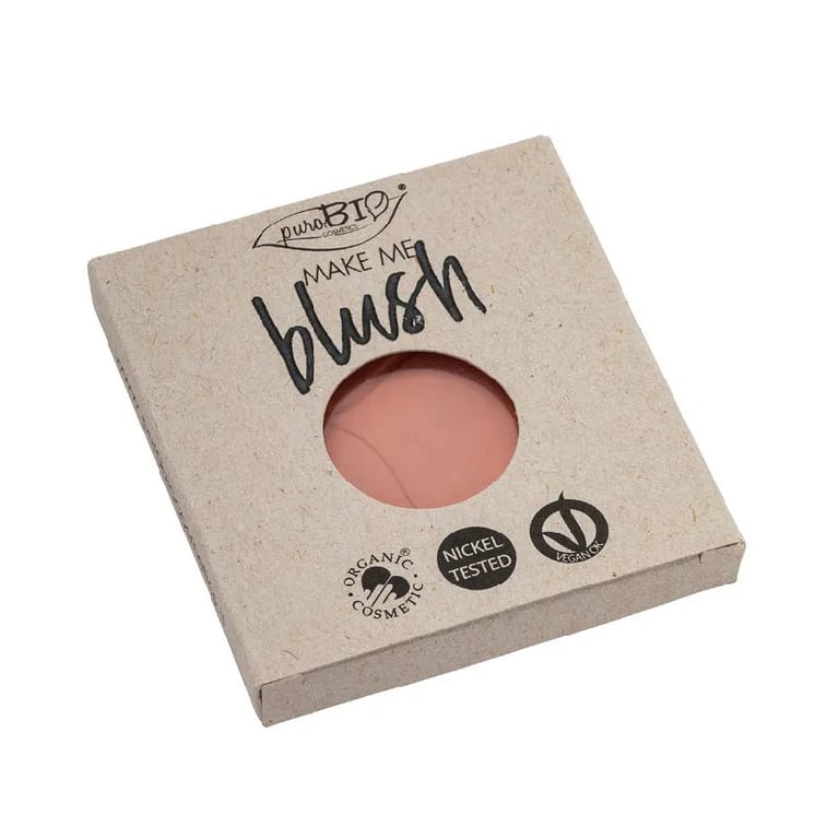 COLORETE COMPACTO ECOLÓGICO #02 ROSA CORAL MATE RECAMBIO