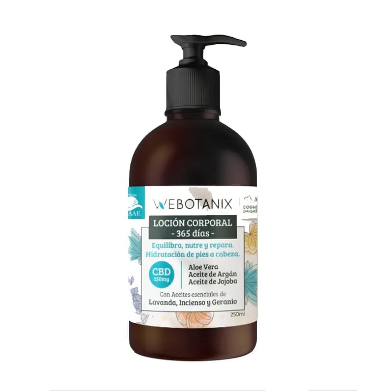Loción Corporal De CBD Bio