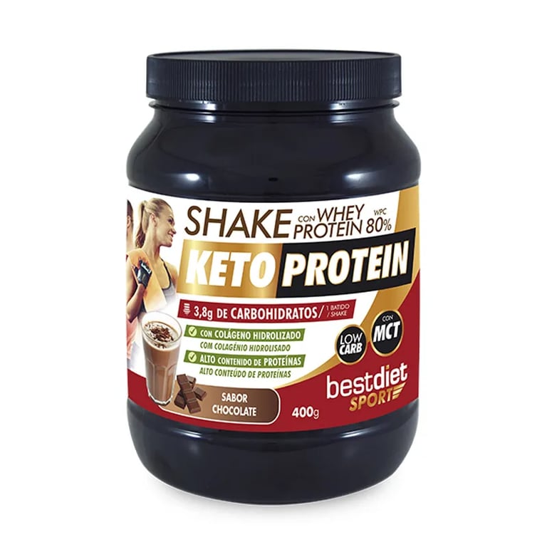 Shake Whey Protein Keto Protein Sabor Chocolate
