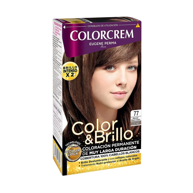 Color Brillo Tono #77 Marrón Glacé Claro