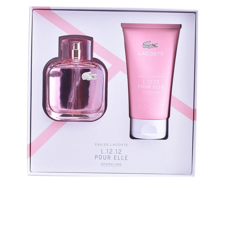 Eau De Lacoste L.12.12 Pour Elle Sparkling EDT 90 ml + Gel 150ml