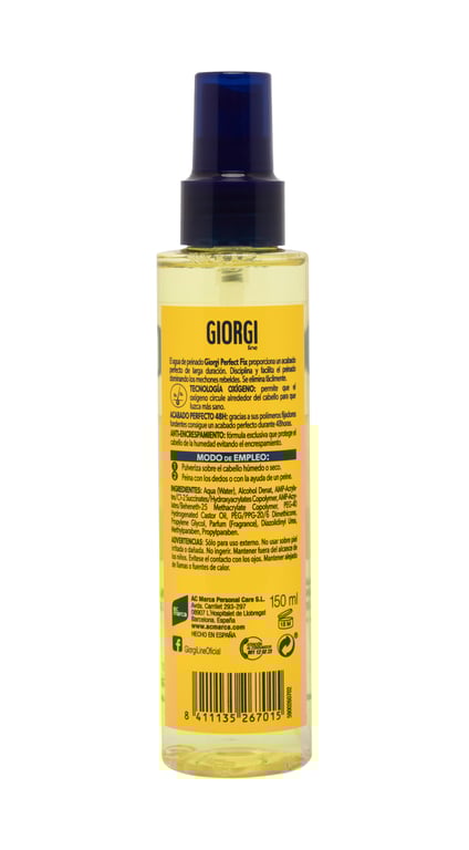 Perfect Fix Água De Pentear Perfect Fix 24 H 150 ml da Giorgi