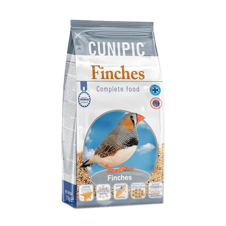 Futter für tropische Vögel.