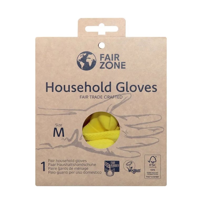Guantes De Hogar De Latex 100% Talla M