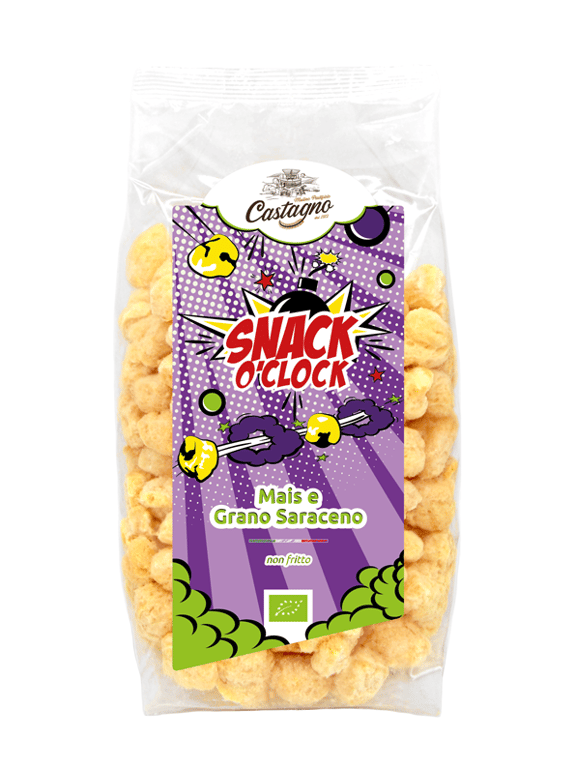 Erbsen-Mais Bio-Snacks