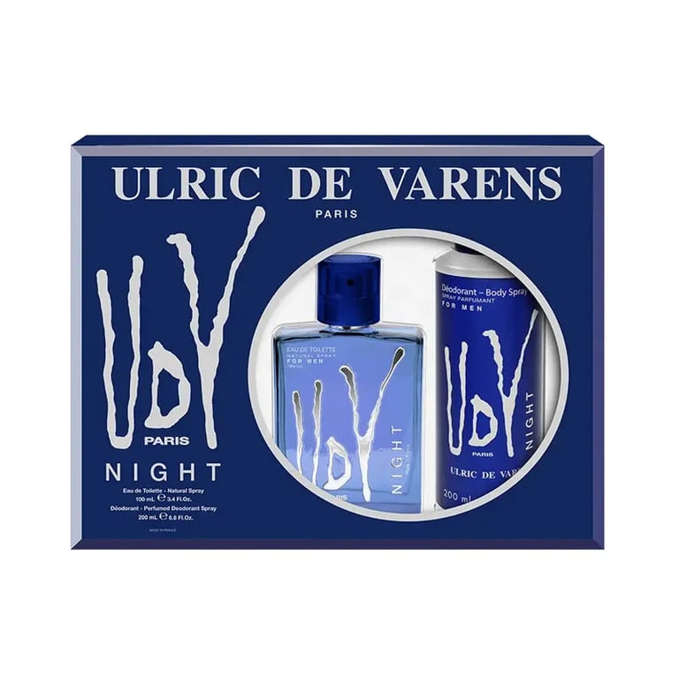 Udv Night for Men Set EDT 100 ml + Deodorante 200 ml