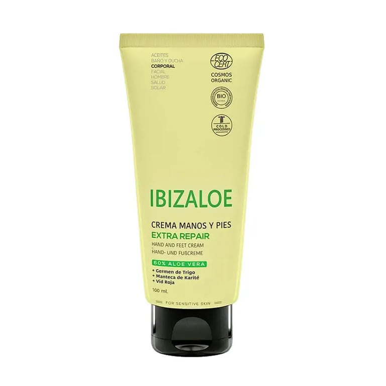 Ibizaloe Crema Manos Y Pies Extra Reparadora