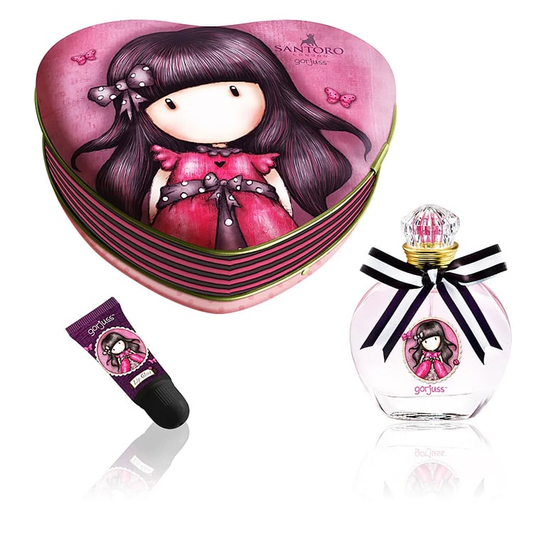 GORJUSS LADYBIRD HERZBOX PACK 3 STK