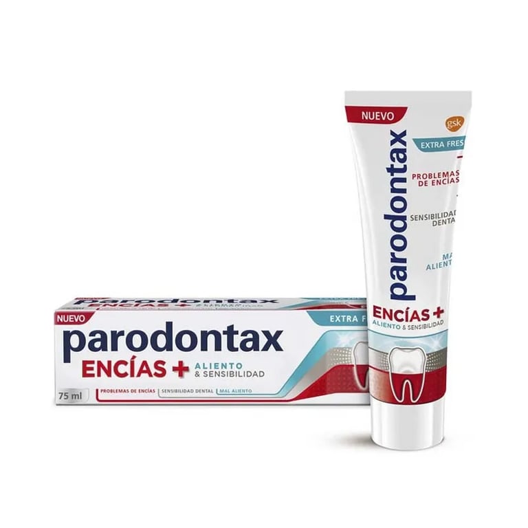 Parodontax Encías + Aliento Sensibilidad Extra Fresh
