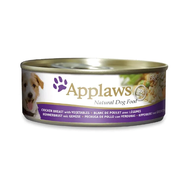 Dog Boîte Poulet aux Légumes Pour Chiens 156g