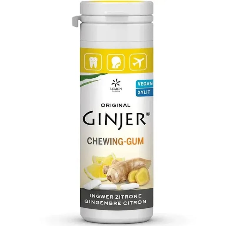 Chicles De Jengibre y Limón