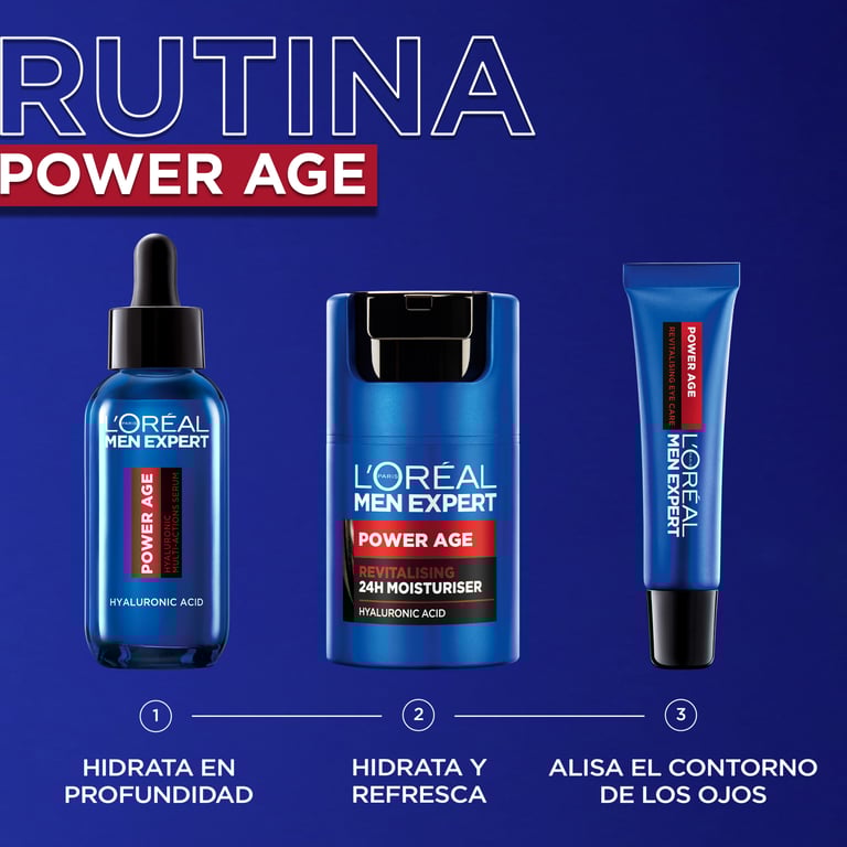 Men Expert Power Age  Sérum Hialurónico 30 ml de L'Oreal Paris