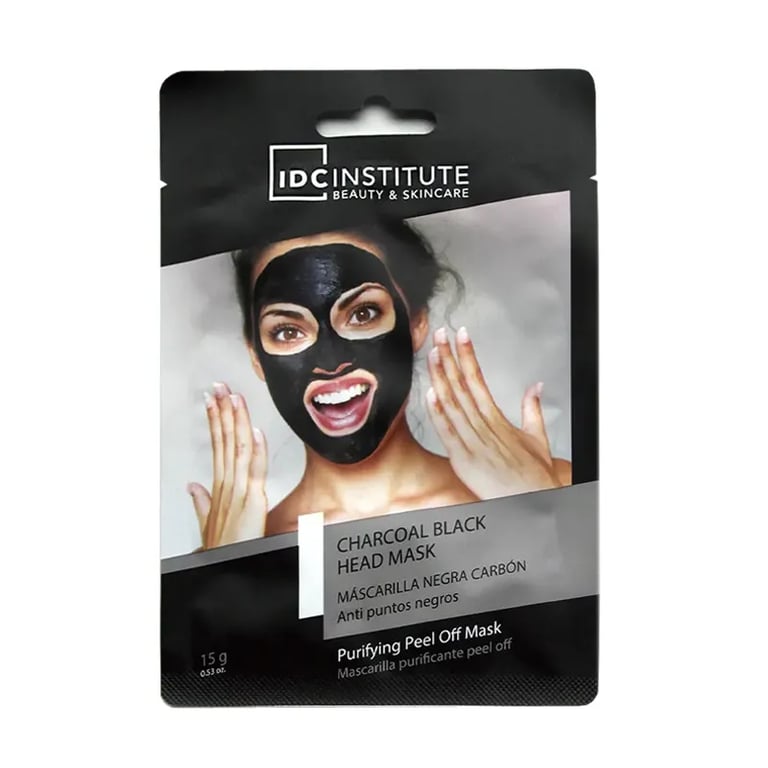 Maschera Viso Peel Off Charcoal Black