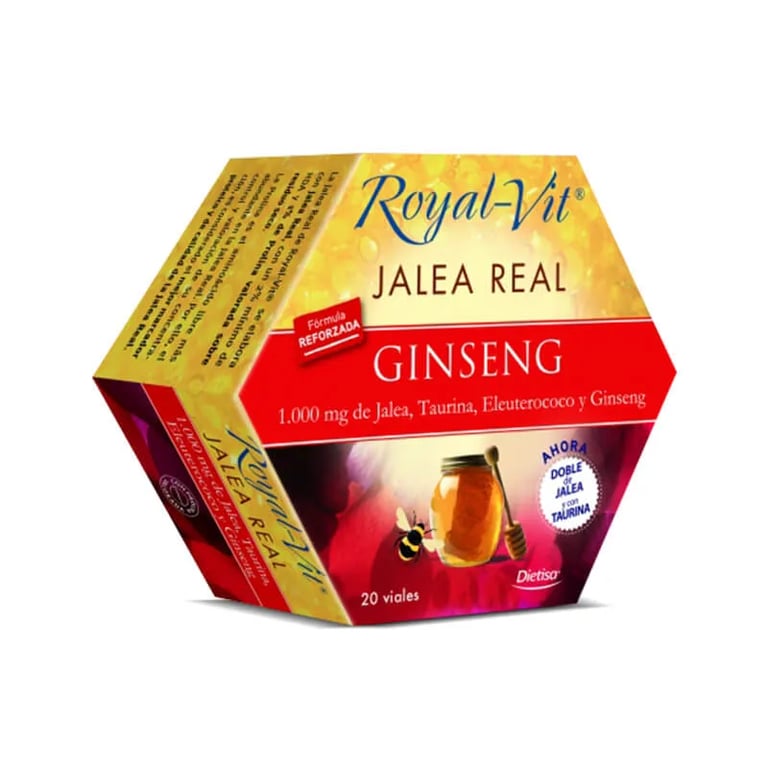 Gelée Royale Vit Mit Ginseng (Verstärkte Formel)